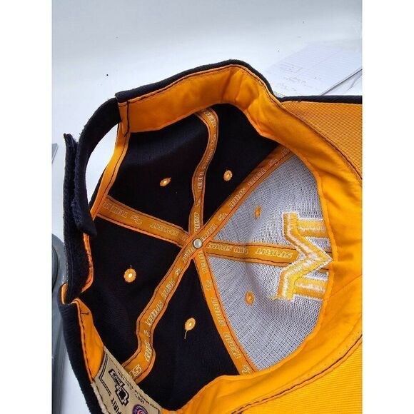 Vintage Michigan Wolverines Team Spirit Adjustable Baseball Cap Hat - Picture 8 of 9